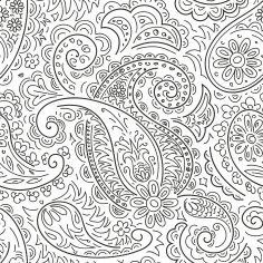 236x236 Free Vector Paisley Mandala Download Free Paisley Mandala