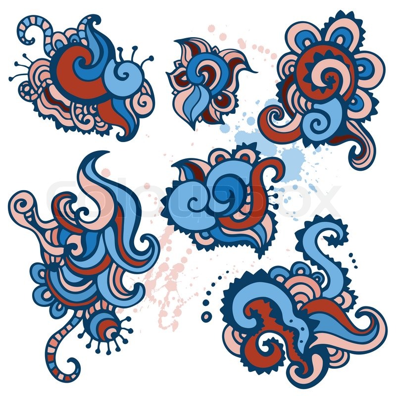 800x800 Paisley Vector Illustration Stock Vector Colourbox