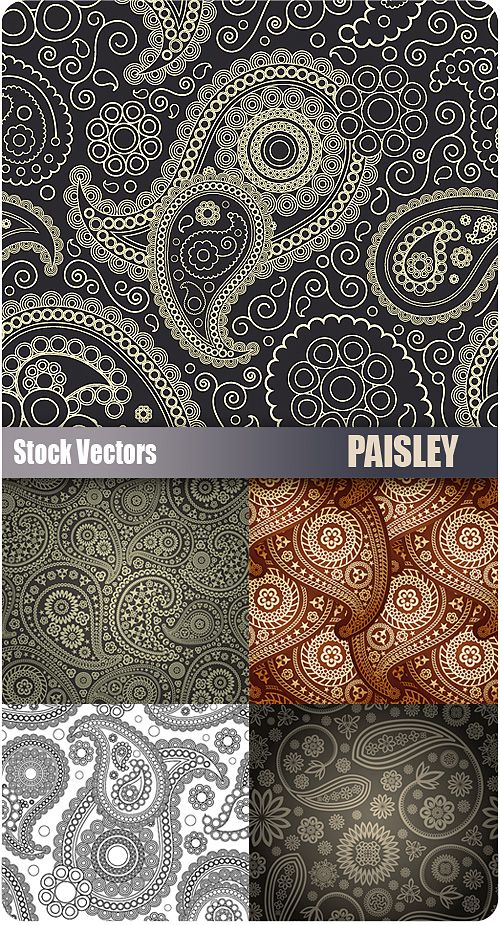 500x925 Patterns Paisley Vector Patterns Free Vector Graphics Art