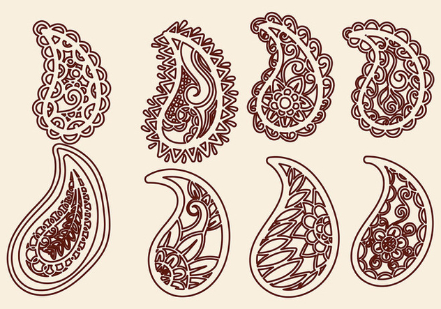 632x443 Cashmere Paisley Vectors Free Vector Download Cannypic