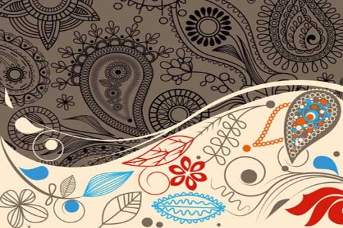 500x333 Paisley Patterns Great As Backgrounds For Your Designs