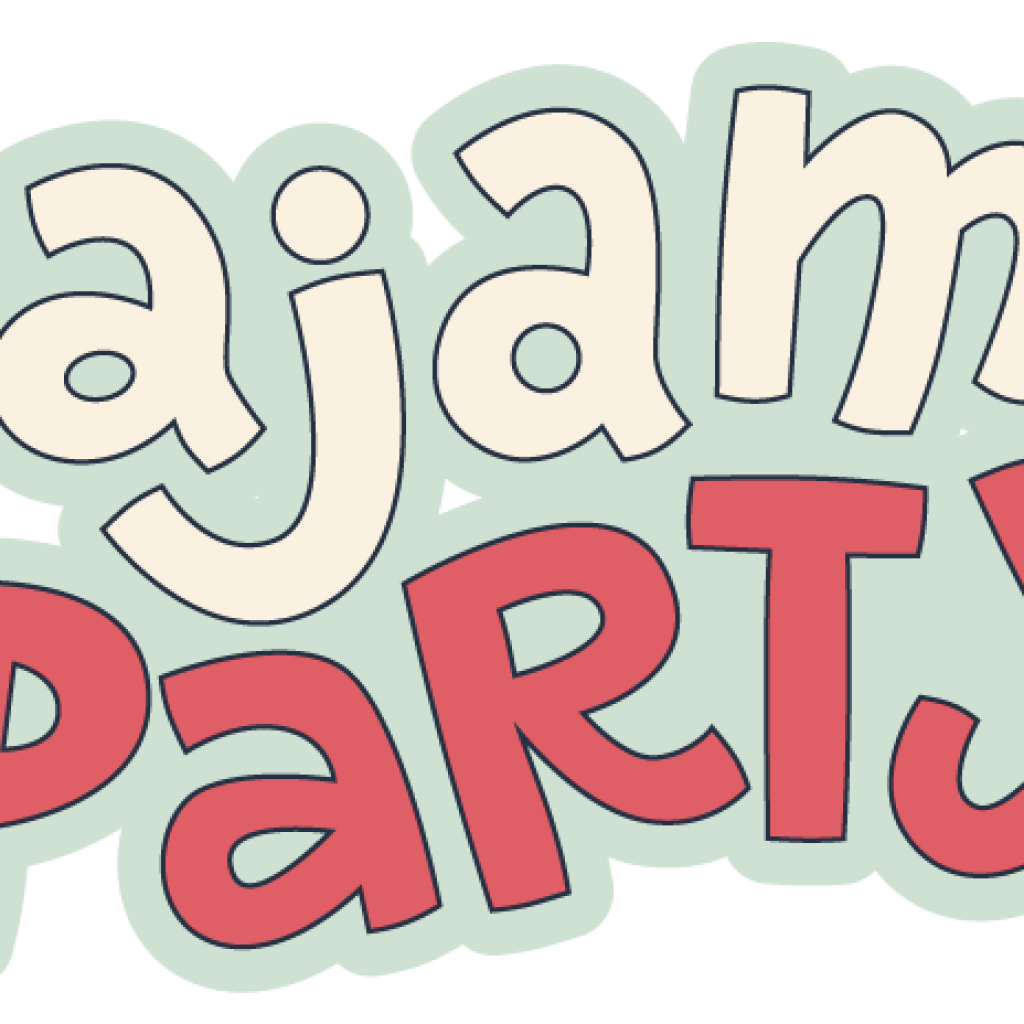1024x1024 Huge Collection Of 'pajama Party Clipart' Download More Than