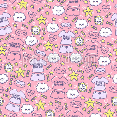 400x400 Fairytale Pyjama Party Vector Ornament