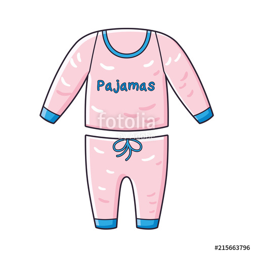 500x500 Pink Pajamas Isolated Stock Image And Royalty Free Vector