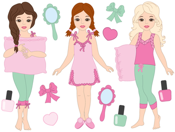 350x263 Pyjama Clipart