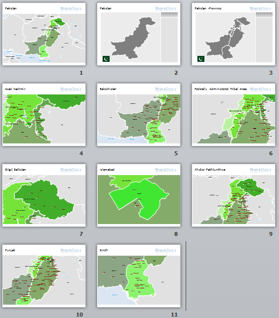 565x643 Pakistan Map Province Powerpoint