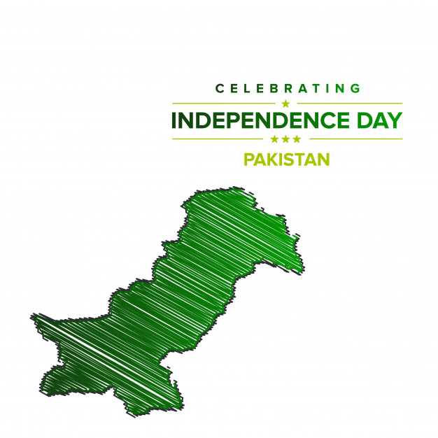 626x626 Pakistan Independence Day With Pakistan Map Vector Free Download