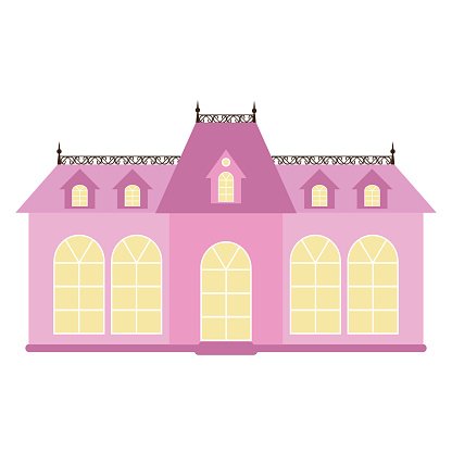 416x416 Palace Vector Illustration Premium Clipart