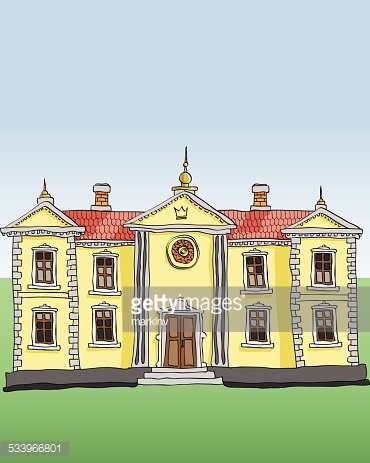 370x463 Royal Palace Vector Stock Vectors