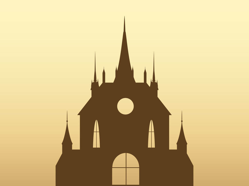 1024x765 Vector Castle Vector Art Graphics