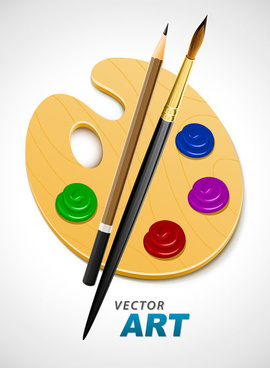 270x368 Artist Palette Vector Free Vector Download