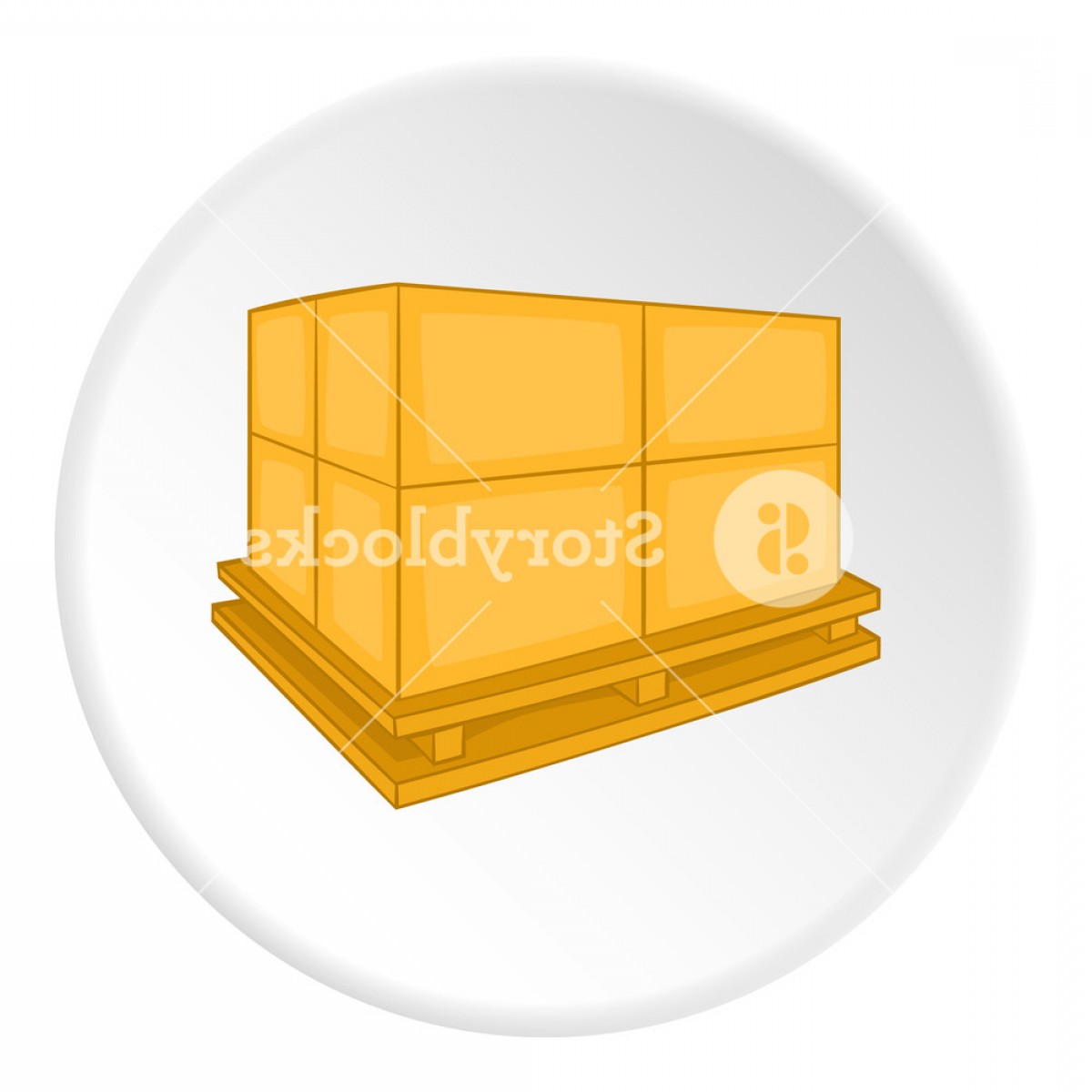 1200x1200 Pallet Icon Isometric Illustration Of Pallet Vector Icon For Web S