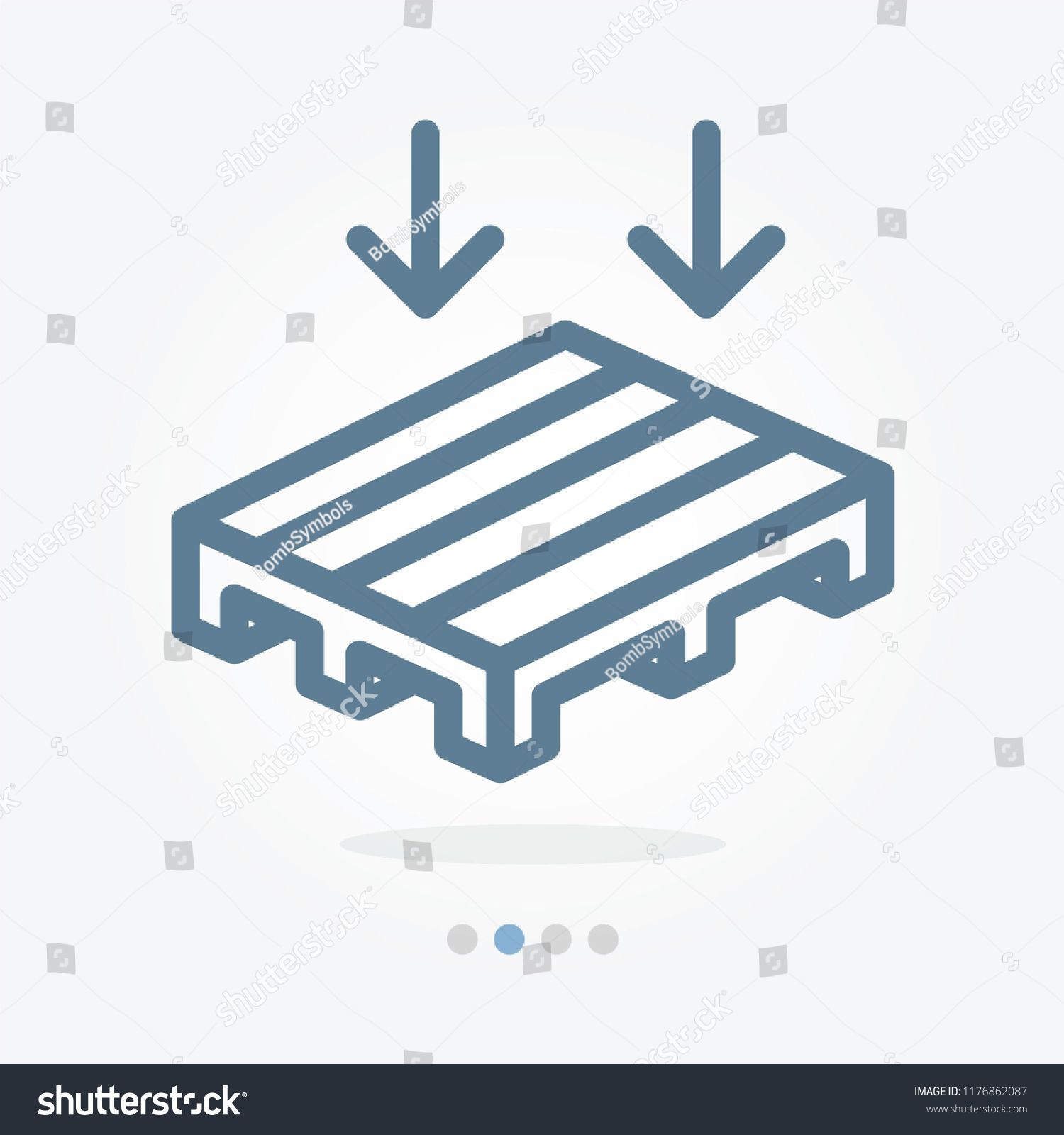 1500x1600 Pallet Vector Icon Pallet Vector Icon Layout Design Inspiration