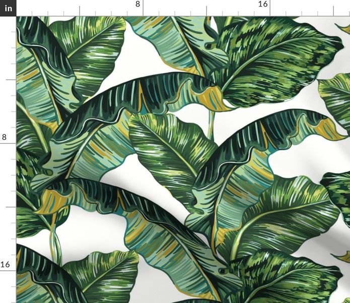 695x600 Green Palm Leaf Vector Small