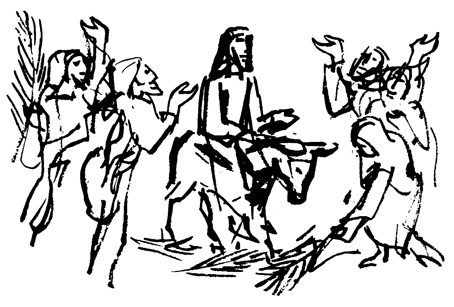 Palm Sunday Vector