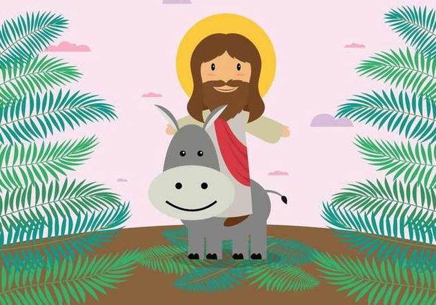 632x443 Free Palm Sunday Illustration Free Vector Download Cannypic