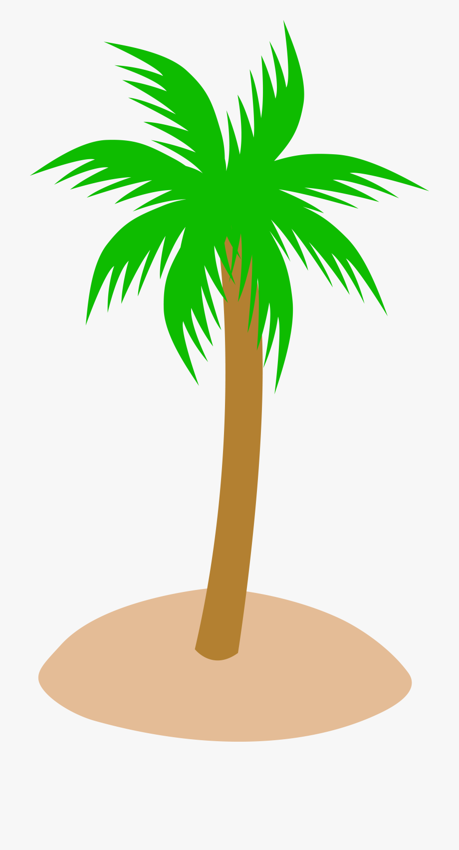 920x1703 Palm Tree Sunset Clipart Beach
