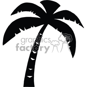 300x300 Cartoon Palm Tree Vector Silhouette Cricut Studio
