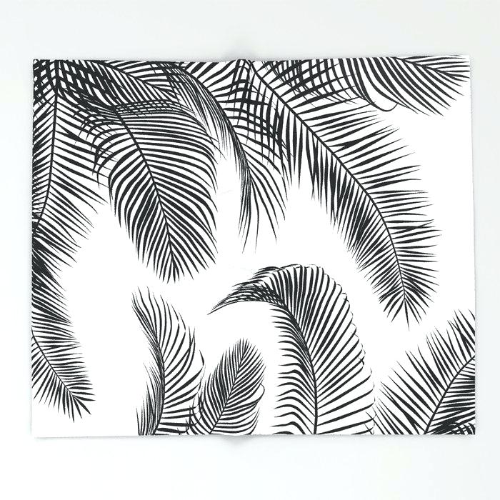 700x700 Palm Tree Leaves Template