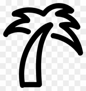 300x317 Palm Tree Outline Clip Art, Transparent Png Clipart Images Free