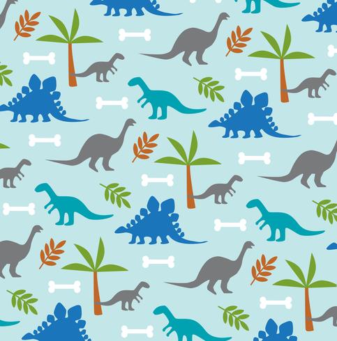 Dinosaur And Palm Tree Background Pattern 483x490 Dinosaur And Palm Tree Background Pattern