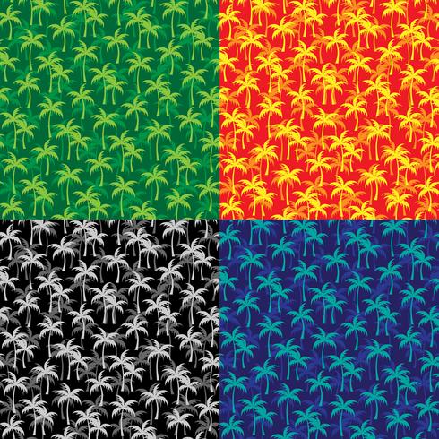 Layered Palm Tree Patterns 490x490 Layered Palm Tree Patterns