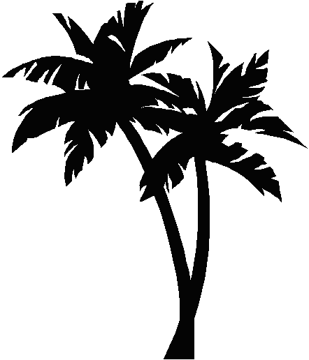 442x516 Palmtree Tattoo Palm Tree Image Ink Palm Tree Vector, Palm