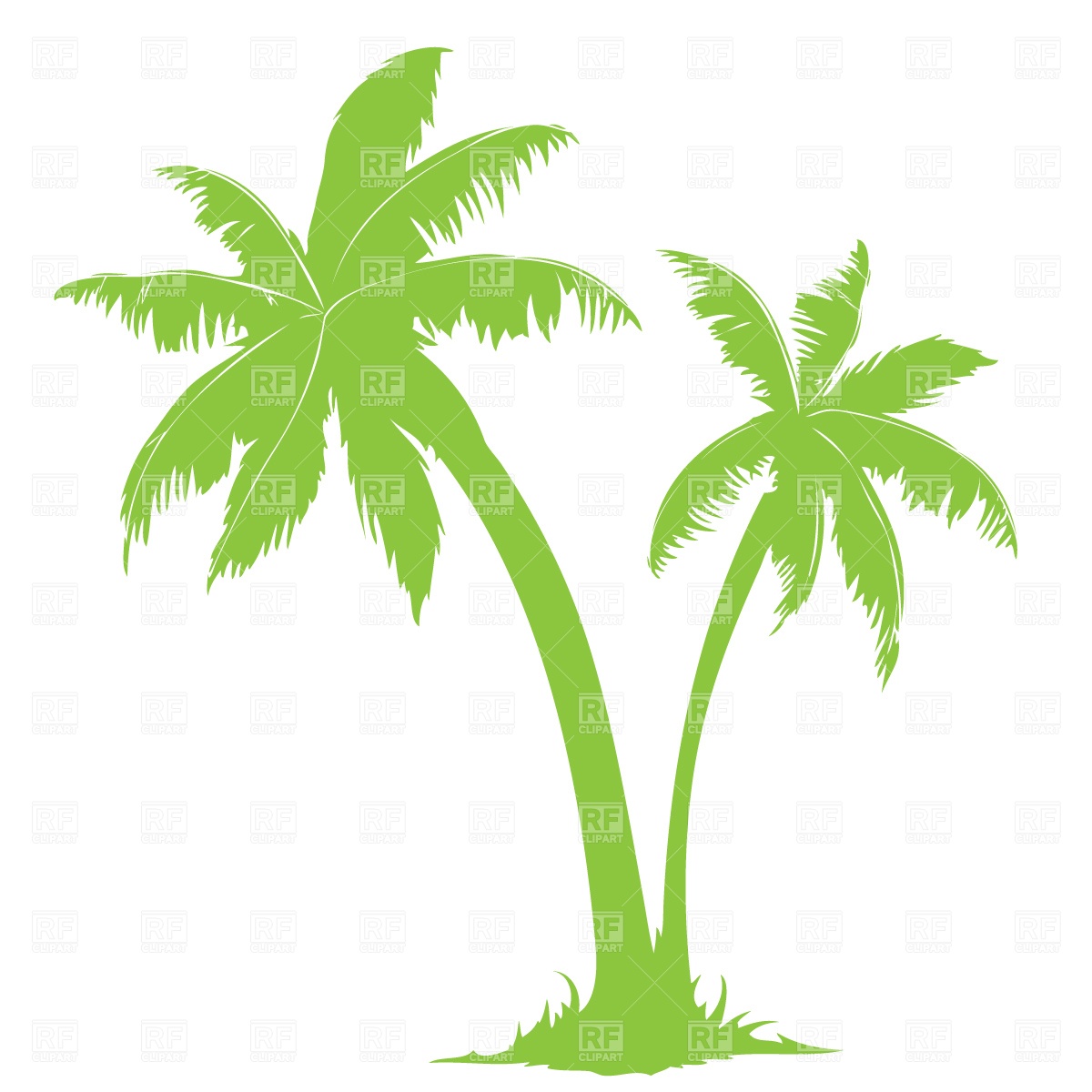Palm Tree Silhouettes Vector Free Images 1200x1200 Palm Tree Silhouettes Vector Free Images