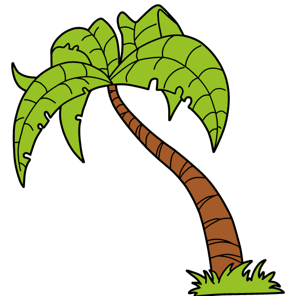 Palm Tree Silhouettes Vector Free 600x600 Palm Tree Silhouettes Vector Free