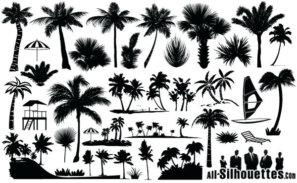 Palm Tree Vector Free Silhouette Stock Icon Anjie 600x369 Palm Tree Vector Free Silhouette Stock Icon Anjie
