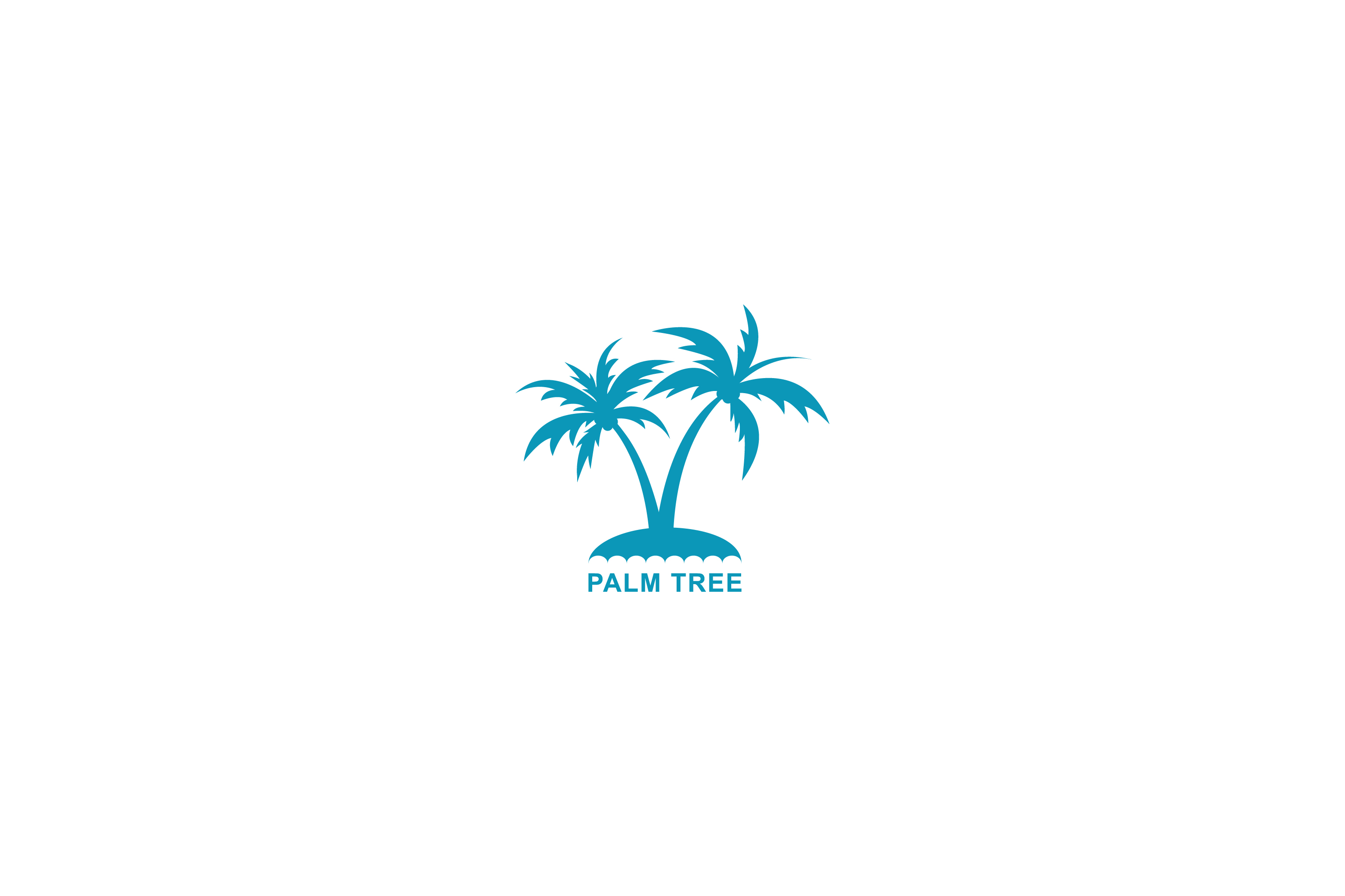 3125x2083 Palm Tree Vector Illustration Graphic