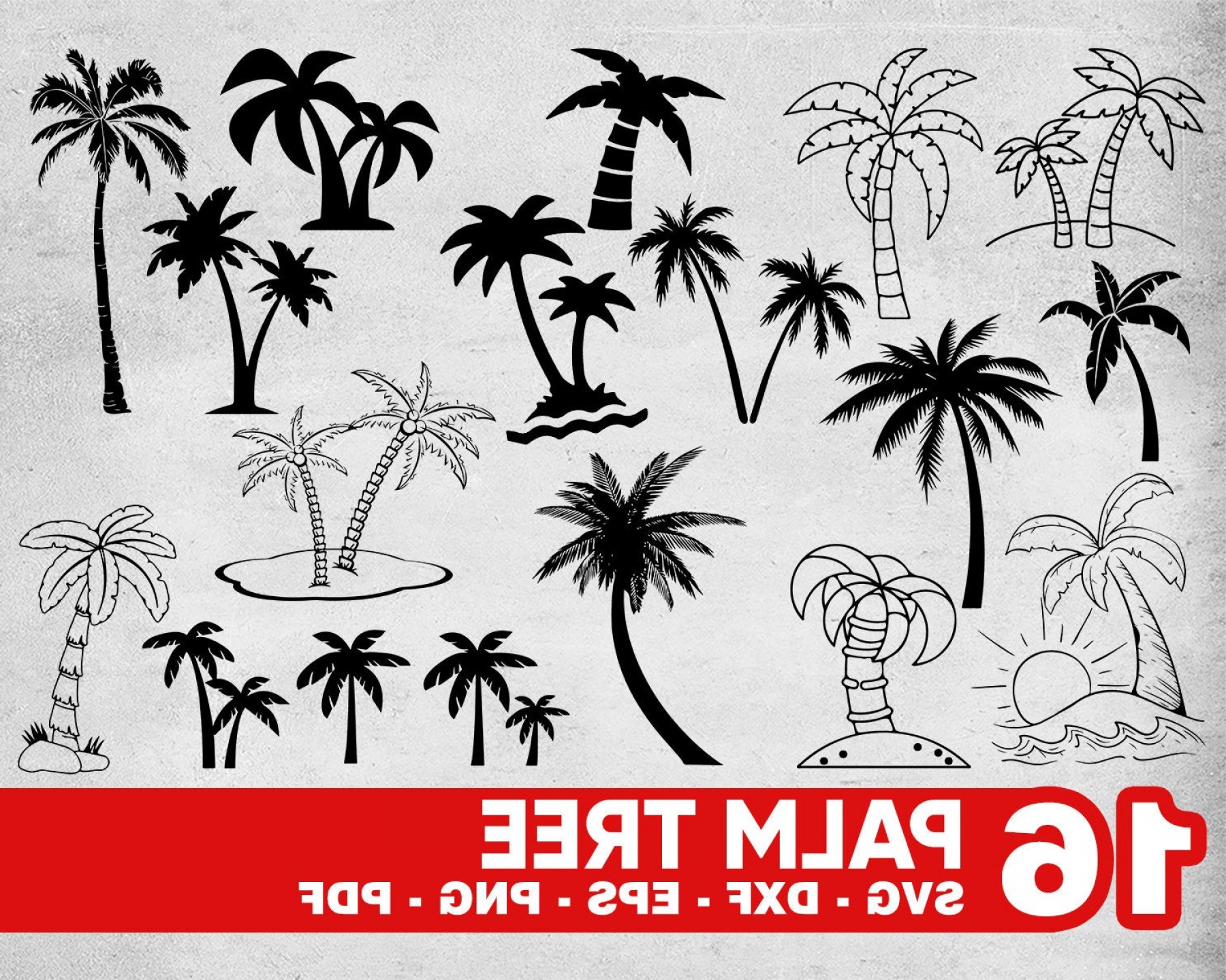 Vector Palm Tree Silhouette Cultracing 1800x1440 Vector Palm Tree Silhouette Cultracing