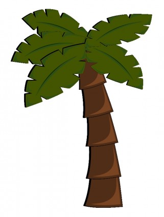 321x425 Palmera Vector Clip Art Vector Libre Descarga Gratuita
