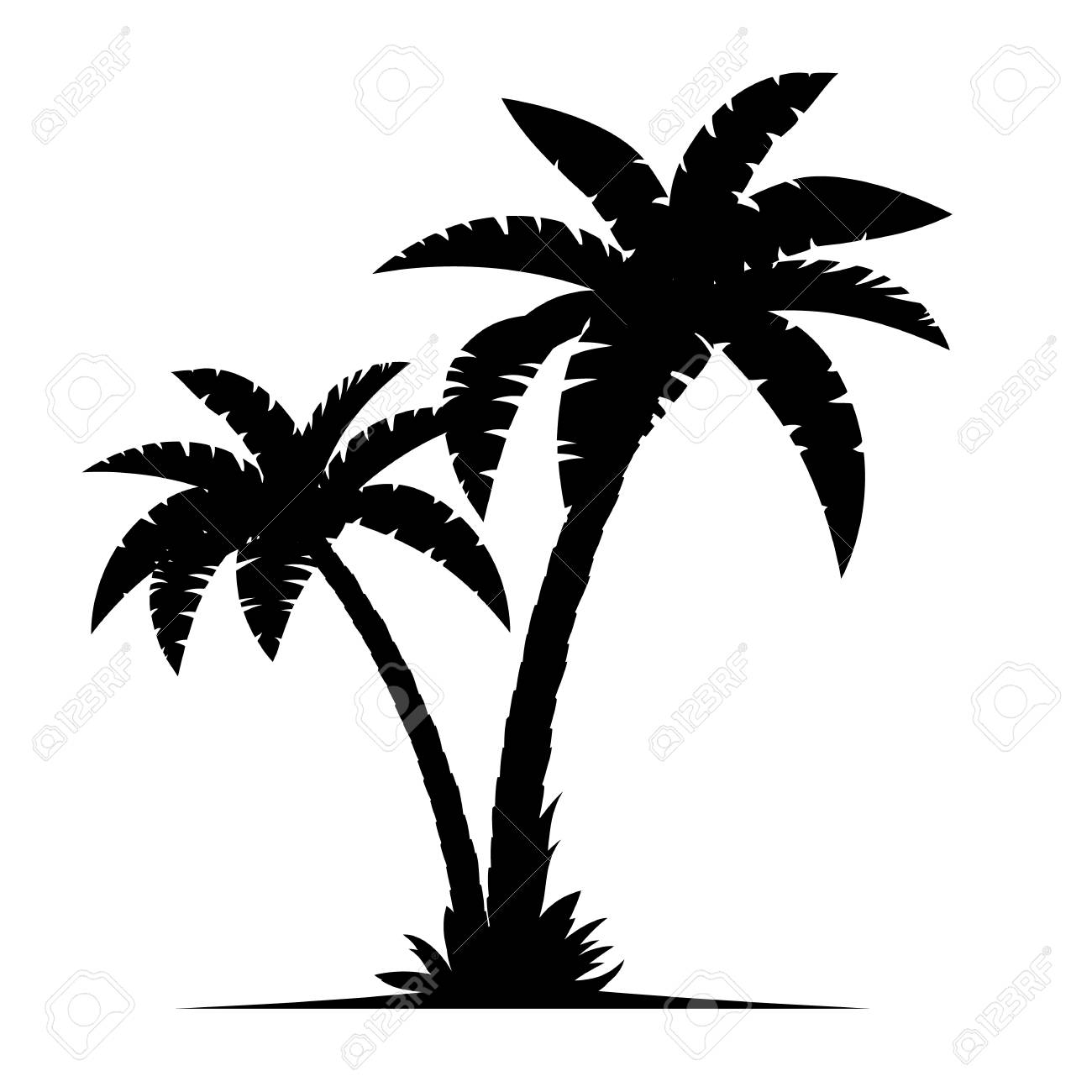 1300x1300 Palm Trees Vector