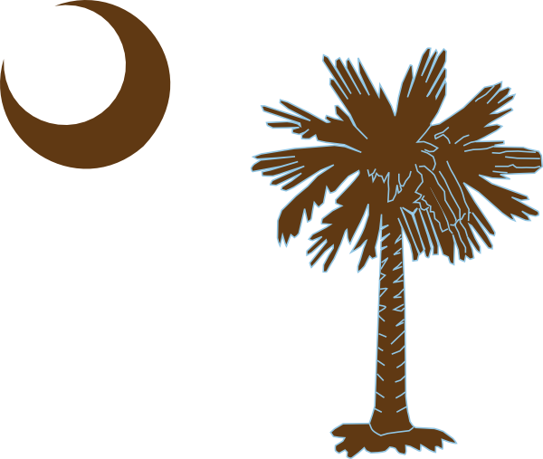 600x507 Sc Palmetto Tree Clip Art