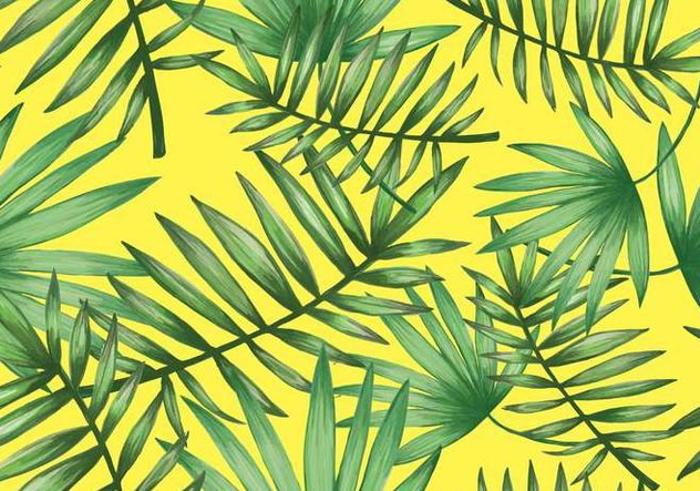 632x443 Tropical Palmetto Seamless Pattern Vector Free Vector Download