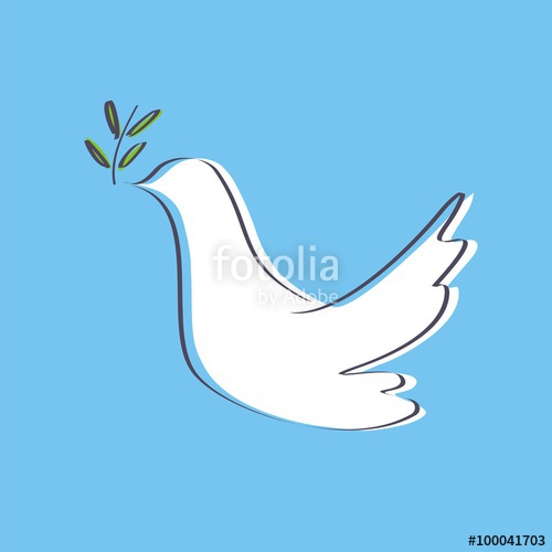 Paloma De La Paz Color Stock Image And Royalty Free Vector 500x500 Paloma De La Paz Color Stock Image And Royalty Free Vector