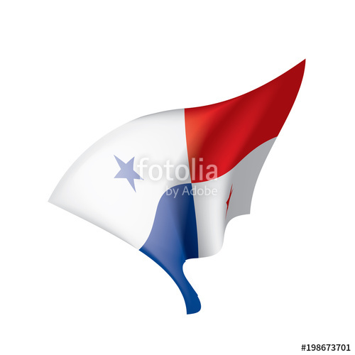 500x500 Panama Flag, Vector Illustration Stock Image And Royalty Free