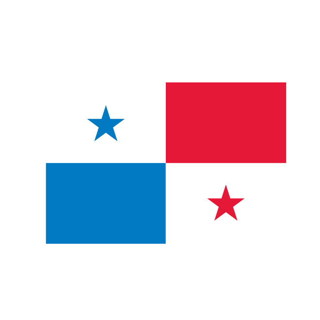 660x660 Panama Flag Vector