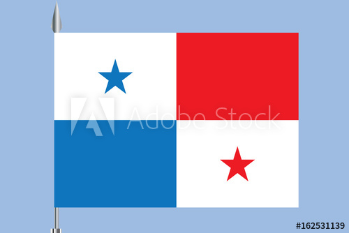 500x334 Panama Flag, Official Colors And Proportion Correctly National