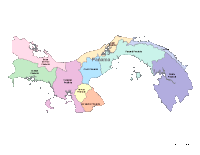 200x155 Panama Digital Vector Maps