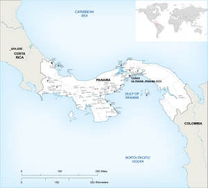 300x272 Panama High Quality Vector Map Lossless Scalable Pdf Map