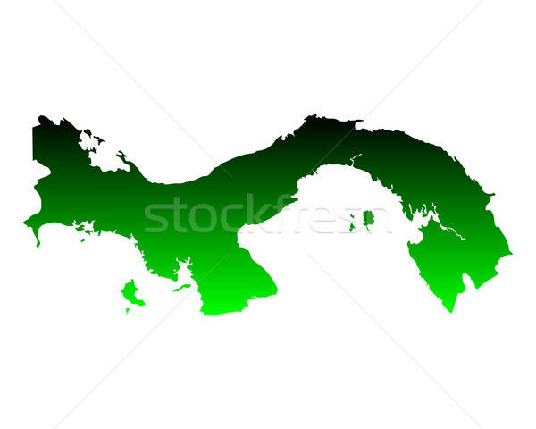 600x480 Map Of Panama Vector Illustration Robert Biedermann