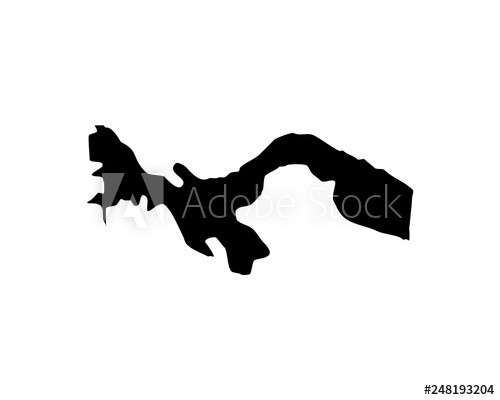 500x400 Panama Vector Country Map