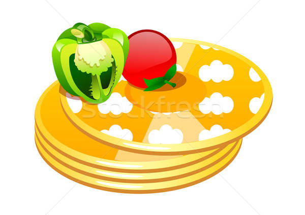 Vector Icon Pancake Vector Illustration Sungjoong Kim 600x422 Vector Icon Pancake Vector Illustration Sungjoong Kim