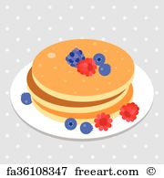 Free Art Print Of Pancake Stack Vector Illustration Spot 180x195 Free Art Print Of Pancake Stack Vector Illustration Spot