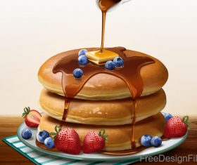 Pancake Vector 280x235 Pancake Vector