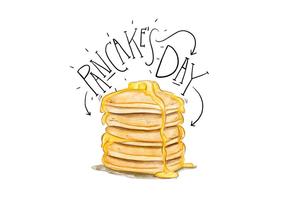 Pancakes Free Vector Art 286x200 Pancakes Free Vector Art