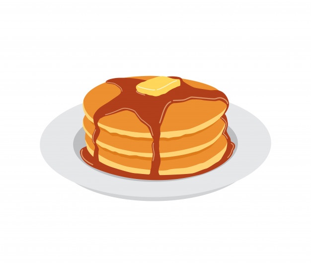 Pancake Vector Free at Vectorified.com | Collection of Pancake Vector ...