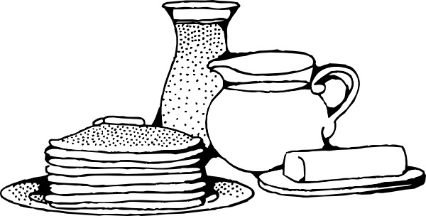 Vector Pancakes Free Vector Download 600x304 Vector Pancakes Free Vector Download